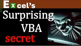 Excel's Surprising VBA Secret - why can Excel VBA be so difficult to code?
