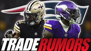 REPORT: Patriots Interested in TRADING for WRs Jordan Addison and Chris Olave | NFL Trade Deadline