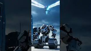 Robot Roadroller vs Mecha Dragonfly