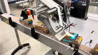 JDA Automatic Labeler for Bakery products, Bread Loaf,English Muffin,Clamshell USA Canada
