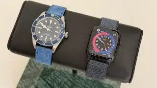 Apple Watch SE 3 Midnight 40 мм GPS Anchor Blue Sport Loop (первые впечатления)
