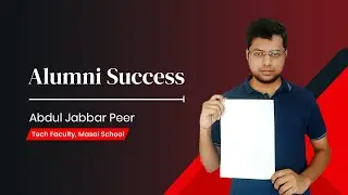 A Coding Mentor who helps Dreams Take Flight | Abdul's Journey at Masai School