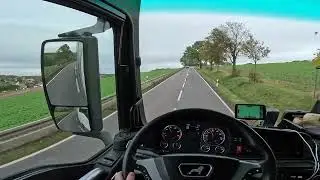 Lkw-Fahren auf deutschen Bundesstra&szlig;en🇩🇪