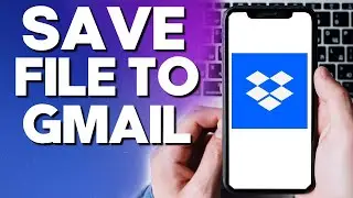 How To Share and Save File To GMAIL on Dropbox Mobile Phone App