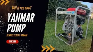 YANMAR single cylinder DIESEL YDP20N pt.2 | will it run now?
