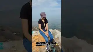 Me to Thak Gayi | Girnar Mountain | Trekking Girnar | Funny Videos #ytshorts #reels #himeshkielsa