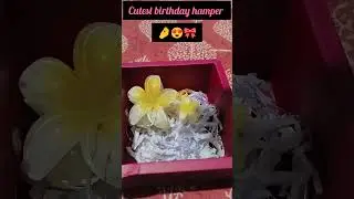 Birthday gift 💌🧸|Birthday hamper 💝#shorts #trending #viral #new #diy #birthday #birthdaygift #gift