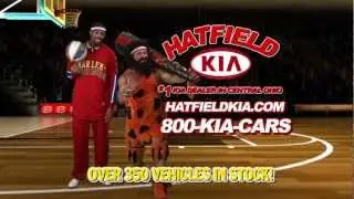Harlem Globetrotter Hammer Harrison & KIA KONG, Hatfield KIA