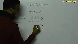 10s Complement | find 10s complement | 10s complement of a number