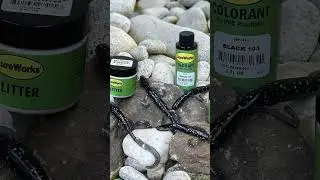 Black speckled lizards using Lureworks&trade;