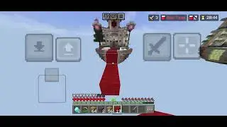 Minecraft Bedwars during Christmas December, 25, 2025