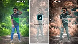 Brown and Blue Lightroom Photo Editing Sheebu Editz Lightroom Se Photo Edit kese kare