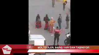 Mülteciler, Barış Yapı'dan taşınıyor