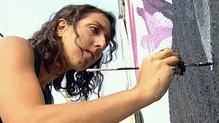 Mural festival transforming inner-city neighbourhood