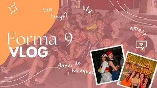 Vlog Forma 9 💛🎓 || 1° dia