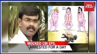 First Up: Cartoonist G Bala Released, 24 Hours After His Arrest For Mocking EPS