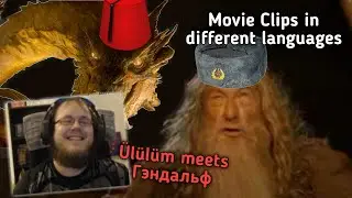 Zwergi react to * Movie scenes in different languages