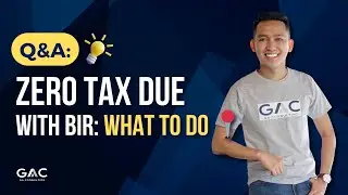 Zero Tax Due with BIR What to Do 📍