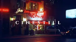 Night Photography in Toronto on Cinestill 800T | Photo Walk 02