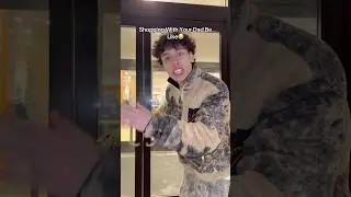 Делайте покупки вместе с папой😭