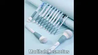 China MADIHAH High Quality Private label 12pcs Makeup Brush Set Manufacturer