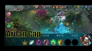 Full guardian mode with aggressive Alpha | Ardan Captain | 3v3 2025 #vainglory 