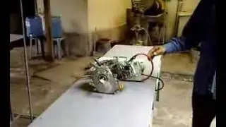 World's first 4 stroke compressed air engine