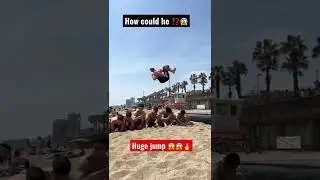 Huge jump😱🔥#shorts