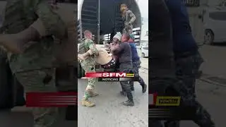 Operativo de la policía nacional y los morenos en San Francisco de Macorís 