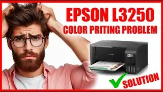 ПРОБЛЕМА С ЦВЕТНОЙ ПЕЧАТЬЮ EPSON L3250