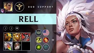 Rell Support vs Senna - NA Challenger Patch 25.24