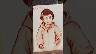 Cute Bloodart #girl #art #trending #viral #shorts #reels #artist #painting #gift #god #laxmi #tattoo