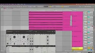 Massive X - comparing audio wave form - saw tooth - 6 + chord morph