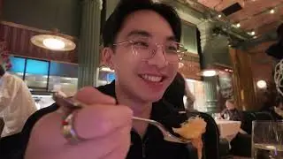 DATE NIGHT AT NYC'S MOST IMPOSSIBLE MICHELIN-STAR RESTAURANT - January Food Crawl + Training Footage