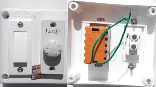 Single fan regular connection😘 fan regulator collection