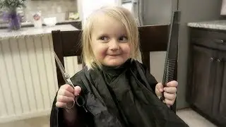 BIG GIRL HAIRCUT!