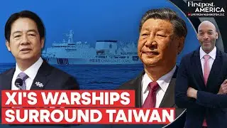 China Deploys Largest Fleet of Ships in Decades to Intimidate Taiwan | Firstpost America
