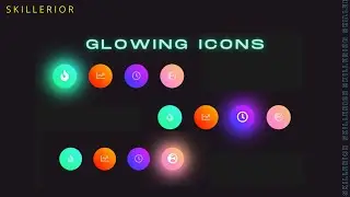 Social Media Icons Using HTML & CSS Only || Web Development || Skillerior