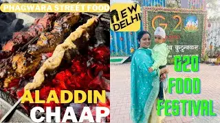 G20 Food Festival Delhi | Aladdin Chaap Phagwara | Burger Chachu