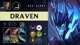 Draven ADC vs Ashe - KR Master Patch 26.01