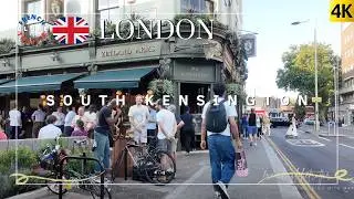 London South Kensington Posh Walk 🇬🇧 Gloucester Road ➜ Emperor&rsquo;s Gate 4K Evening Walking Tour
