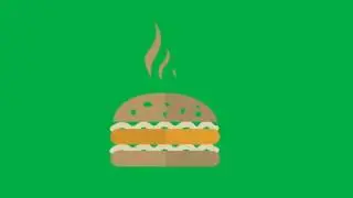 Burger Green Screen