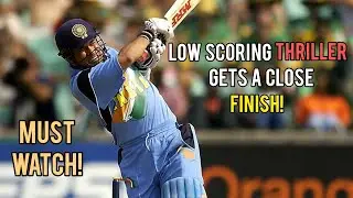Low Scoring Thriller Gets A Close Finish! | New Zealand V India | 5th ODI 2003 Highlights