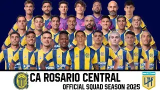 CA Rosario Central Squad Update​​​ 2025 with &Aacute;ngel Di Mar&iacute;a | Argentine Primera Divisi&oacute;n 2025