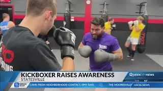 Statesville man uses kickboxing to raise autism awareness