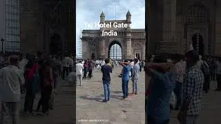 Taj Hotel Gate of India #hindisong #love