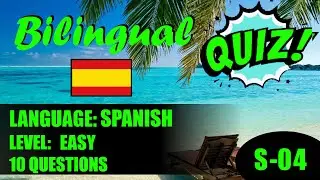 TESTE DE ESPANHOL 🇪🇸 | Nível: Básico | S04