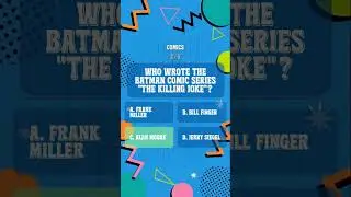Comics Quiz Master Challenge