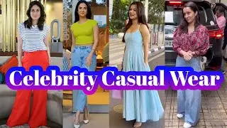 Bollywood Celebrities Smart Casual Outfit Ideas || Celebrity Everyday Looks I| Celebs Fashion Fever