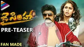Balakrishna's Jai Simha PRE TEASER | Nayanthara | KS Ravi Kumar | Fan Made | Telugu Filmnagar